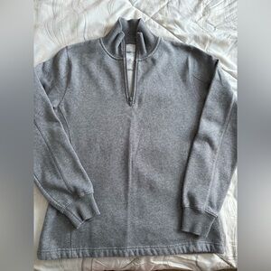 Sport-TEK Woman’s 3/4‎ Zip Pullover Sweater